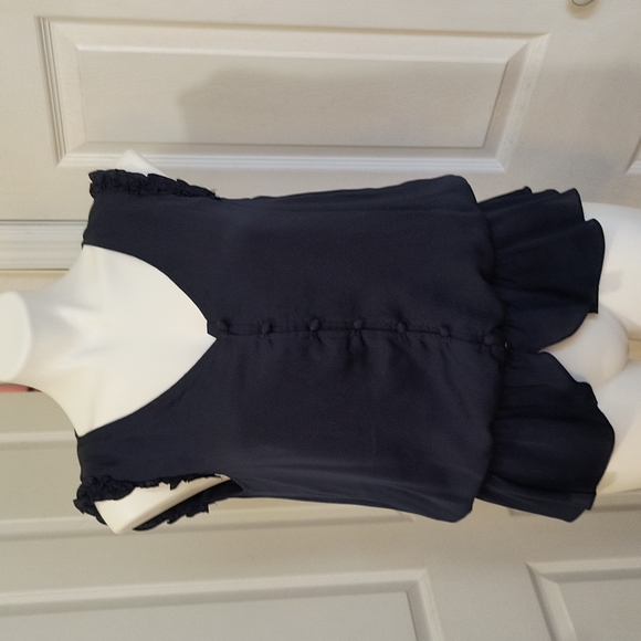 Criss Cross Silky Top L - Picture 2 of 5